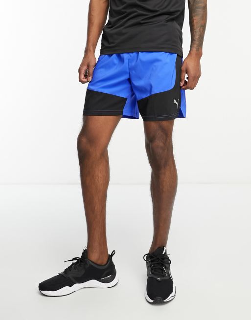 Puma Run Favourites velocity 7 shorts in blue - MBLUE