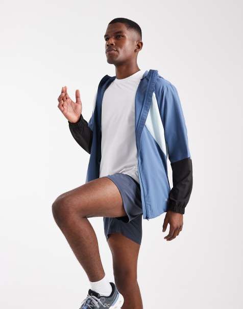 Puma Run ultraweave hooded jacket in dark indigo - view 1
