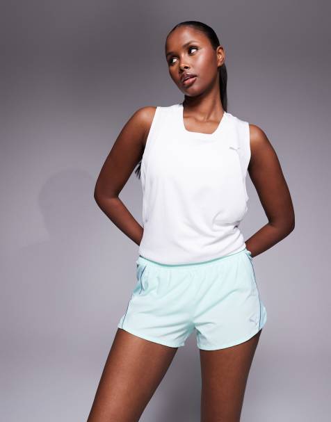 Puma Run Velocity 3" shorts in aqua blue - view 1