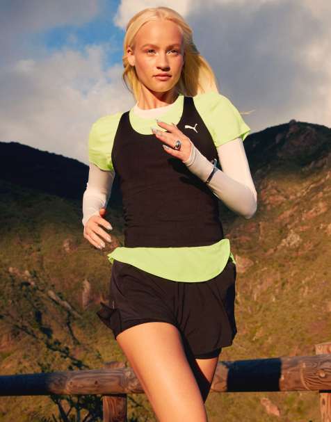 PUMA – Run Velocity – Svarta, 2-i-1 shorts - view 1