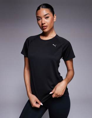 PUMA - Run Velocity - T-Shirt aus Polyester in Schwarz