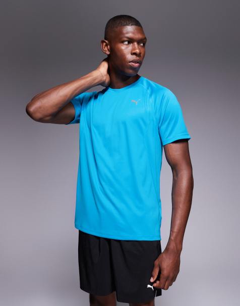 PUMA - Run Velocity - T-shirt blu - view 1