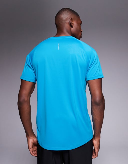 Puma Run Velocity t-shirt in blue, 3 of 5