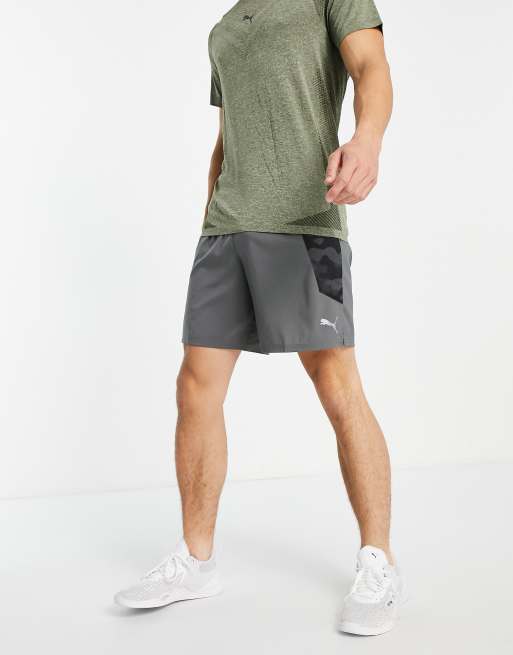 Puma track store shorts grey