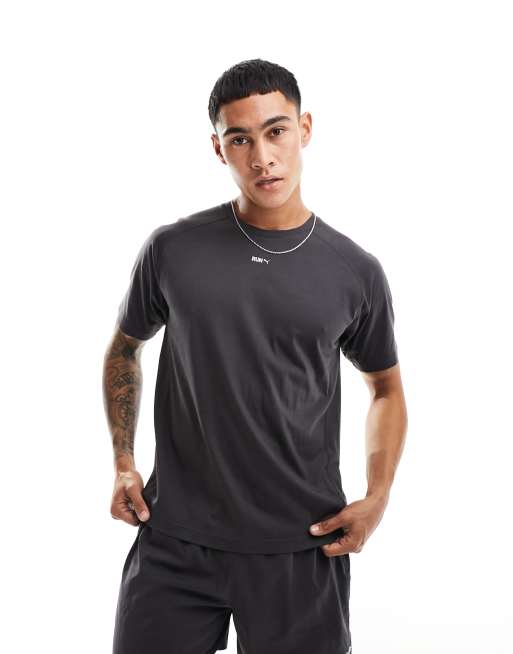 Puma running deals shirt