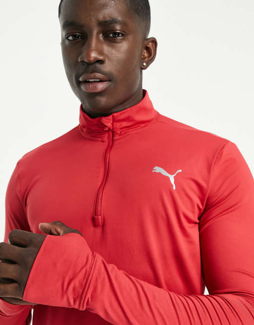 Puma half 2024 zip sweatshirt