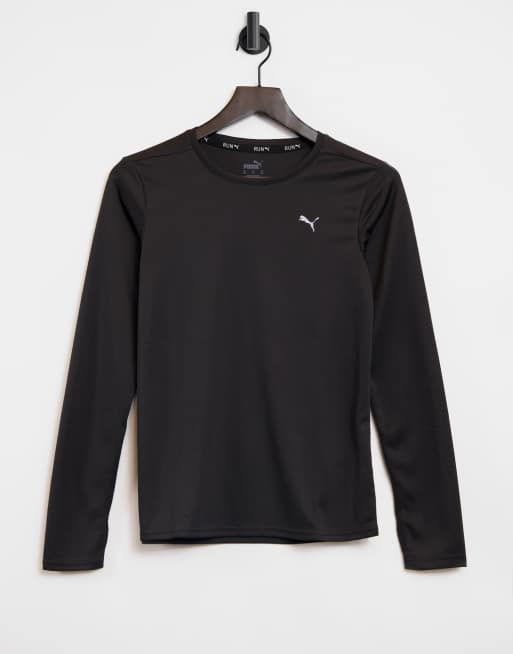 PUMA Running - Favourite - Langærmet T-shirt i sort