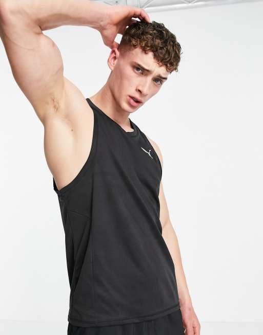 Mens puma vest on sale tops