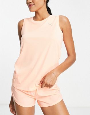 Puma Running Favourite vest top in coral