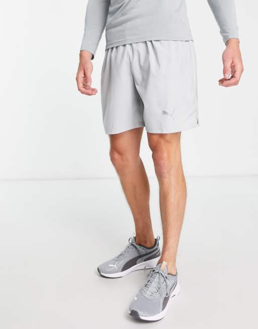 Puma track store shorts grey