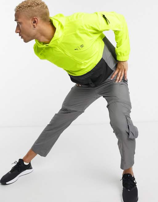 Veste shop running fluo