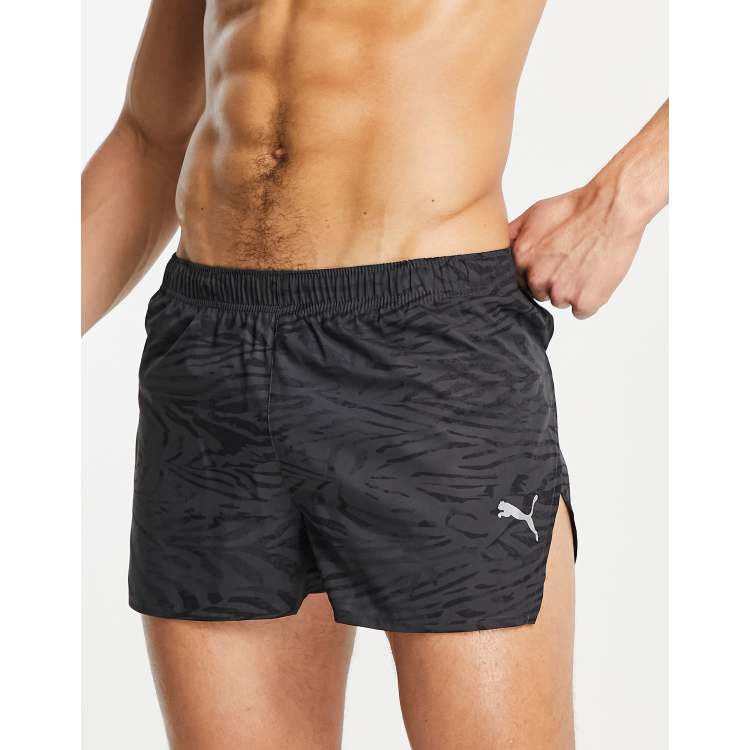 Puma Run Ultraweave Split Running Shorts Ladies BLACK