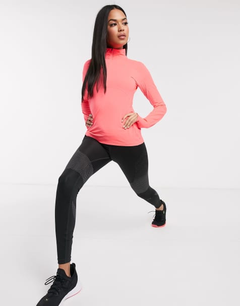 Puma – Running Ignite – Oberteil mit kurzem Reißverschluss, in Rosa