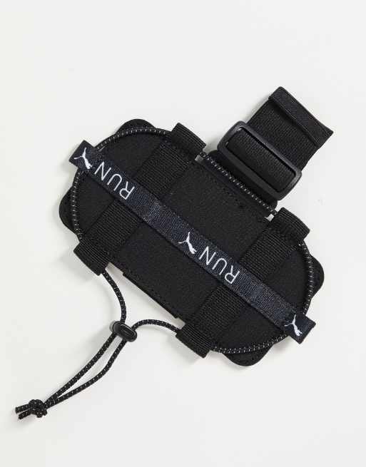 Puma Running phone holder in black