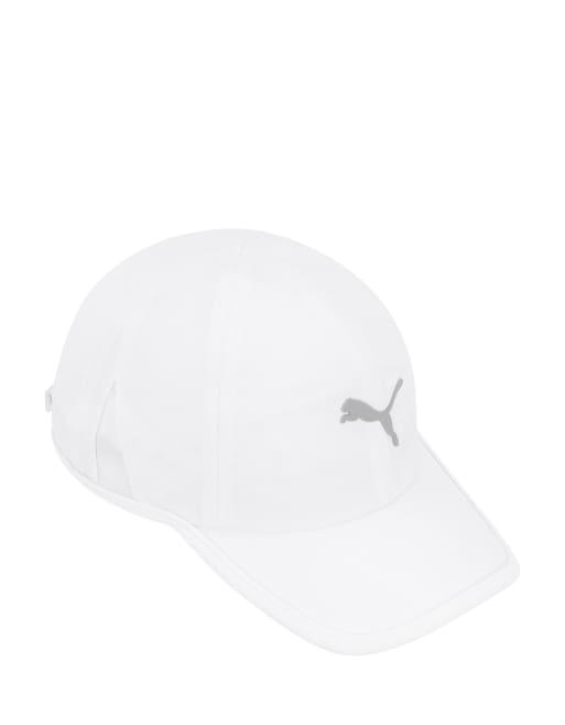 Puma Running rebound adjustable cap in white 