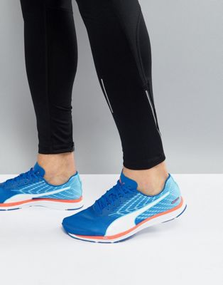 Puma Running speed 100 Ignite sneakers in blue 18852607 | ASOS
