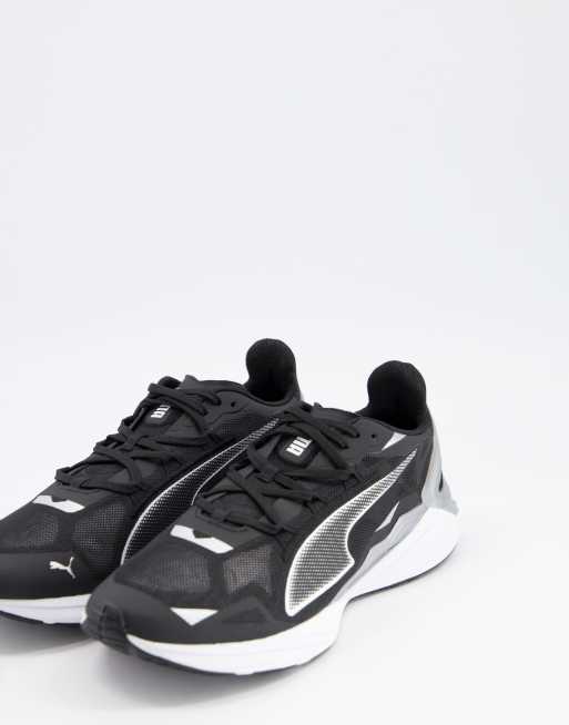 Puma Running Ultraride sneakers in black ASOS