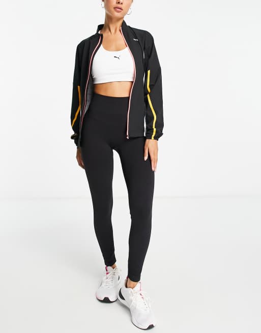 Puma - Running - Ultraweave - Geweven jack met print in zwart en wit
