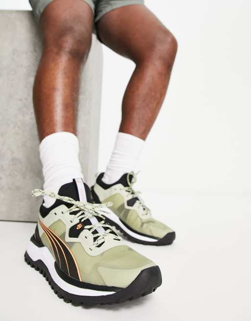 Puma sneakers hot sale khaki black white