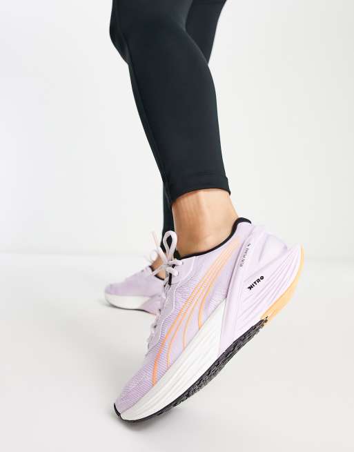 Puma on sale lilac trainers