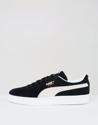 Puma - Scarpe da ginnastica classiche nere scamosciate | ASOS