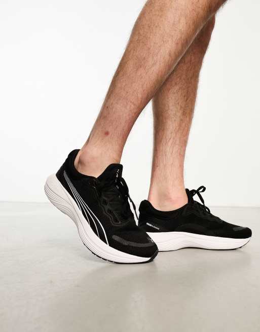 Puma Scend trainers in black & white, 4 of 4