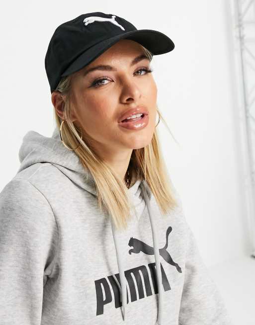 Puma – Schwarze Kappe mit Logo