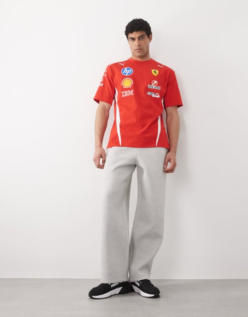 Puma Scuderia ferrari hp replica drivers tee in red, 3 of 5