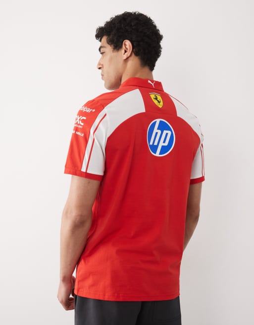 Puma Scuderia ferrari hp replica polo in red, 5 of 5