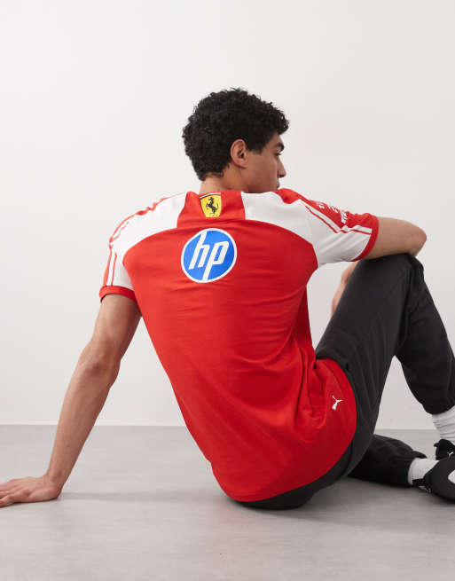 Puma Scuderia ferrari hp replica tee in red, 2 of 5