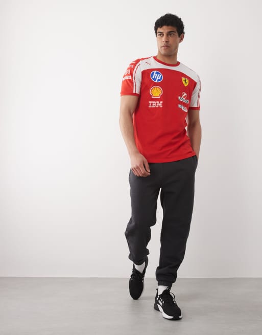 Puma Scuderia ferrari hp replica tee in red, 3 of 5