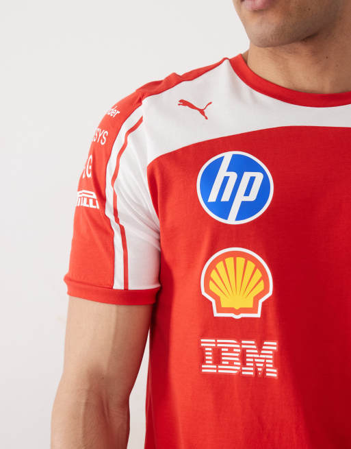 Puma Scuderia ferrari hp replica tee in red, 5 of 5