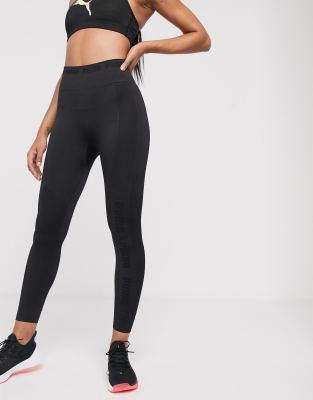 Puma seamless leggings in black | ASOS