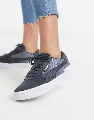 puma cali sneakers black