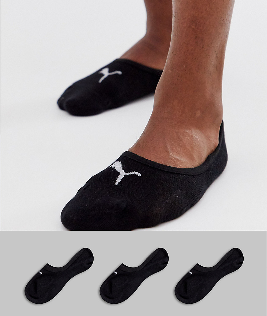 Puma - Set van 3 paar lage sokken in zwart