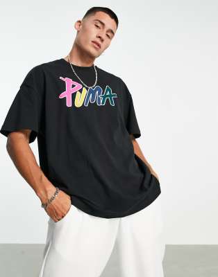 puma boxy t shirt