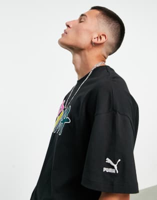 puma boxy t shirt