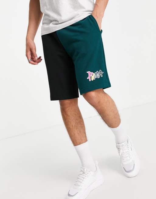 Puma Skate Boxy 8 Inch Shorts In Ponderosa Pine Asos