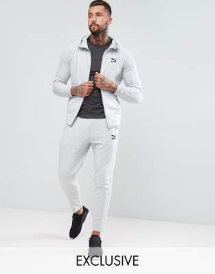 gray puma sweatsuit