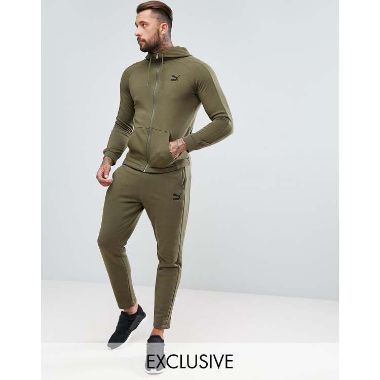 Slim fit store puma tracksuit