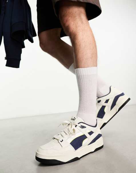 PUMA – Slip Stream – Buty sportowe w kolorze granatu i złamanej bieli - view 1