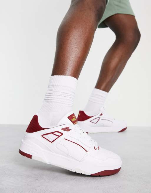 Puma rouge shop et blanc