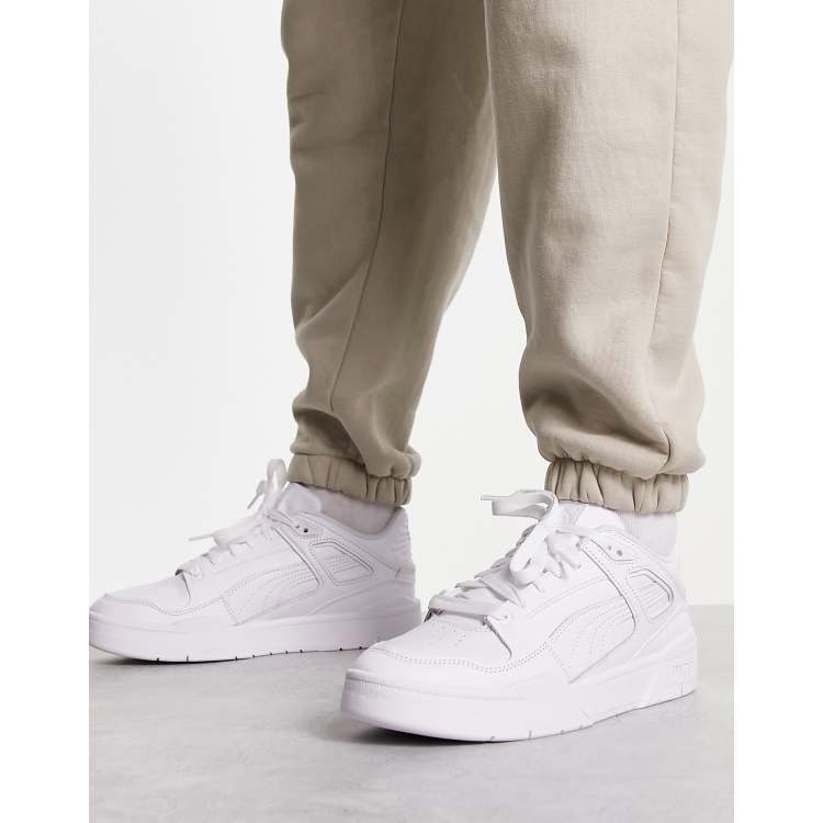 puma slipstream blanche