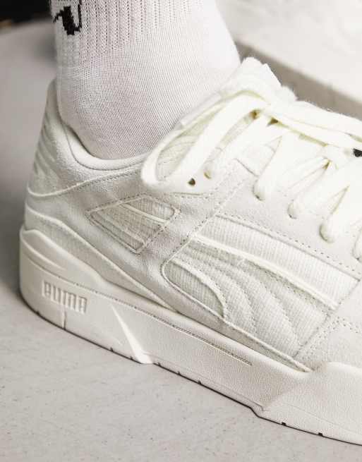 PUMA Slipstream Blank Canvas sneakers in off white