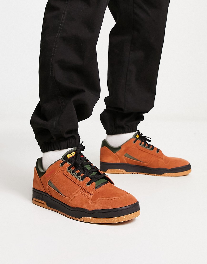 Puma Slipstream Butter Goods trainers in brown and black