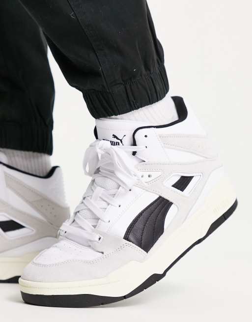 Black high top pumas deals