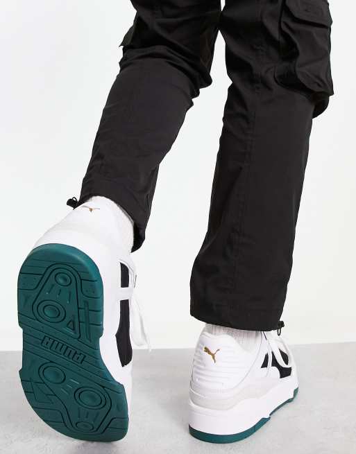 Puma bianche online camoscio