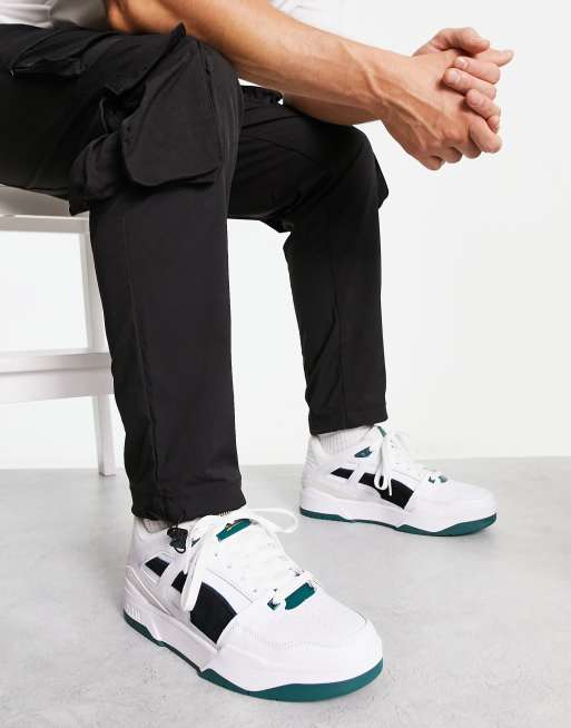 Green and hot sale white pumas