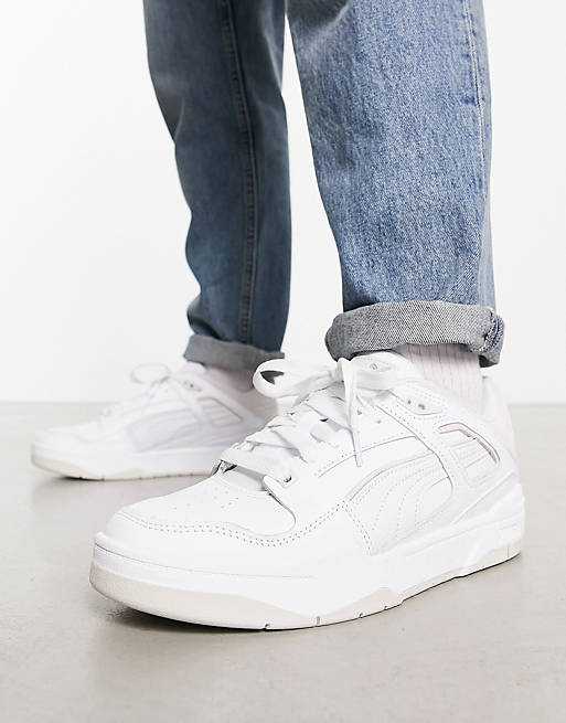Puma Slipstream trainers in white and grey | ASOS