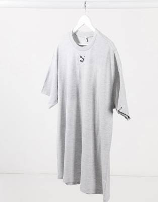 puma logo sweatshirt dress